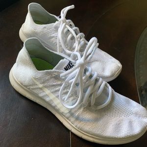 Nike Free Run white 🏃‍♀️ Size 6 1/2